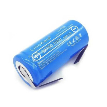 Акумулятор 32700, LiitoKala Lii-70A-N,3.2V, 7000mAh, з контактами під паяння, оптом