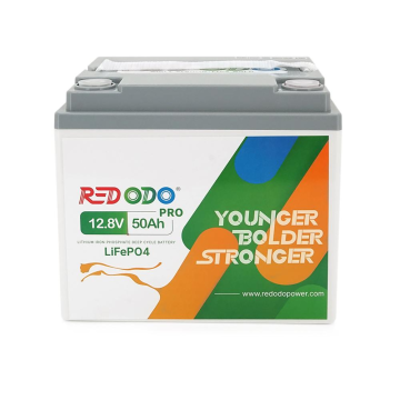 Аккумуляторная батарея LiFePO4 Redodo 12.8V 50Ah , 640Wh, BMS 50A, 198*166*170мм