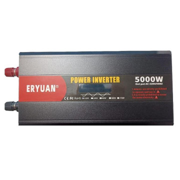 Преобразователь напряжения 5000W Чистый Синус 12V→220V LCD инвертор ERYUAN ERYUAN