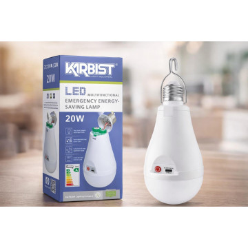 Аварийная LED-лампа Kirbist 20W E27 (опт от 10 шт)