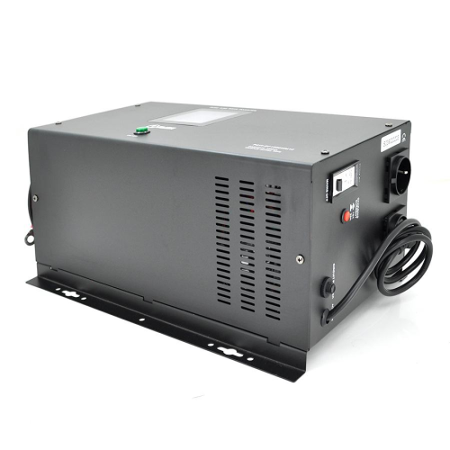 ИБП с правильной синусоидой Europower PSW-EP1500WM12 (1050 Вт) 10/20А, настенный, под внешнюю АКБ 12В , Q1 (530*335*305) 12,26 кг (418*222 (258)*192)