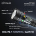 Фонарь YEMAO YM-A3T 1+18LED, 1x26650, ЗУ Type-C, zoom, магнит