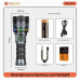 Фонарь YEMAO YM-A3T 1+18LED, 1x26650, ЗУ Type-C, zoom, магнит