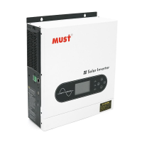 Гібридний інвертор MUST PV18-2012ECO, 2000W, 12V, струм заряду 80A, 170-280V, MPPT (80А, 30-320 Vdc), 290х367х111 мм. 6 кг.