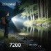 Фонарь YEMAO YM-A12 12XTE+RGB, 1x21700, ЗУ Type-C