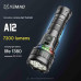 Фонарь YEMAO YM-A12 12XTE+RGB, 1x21700, ЗУ Type-C