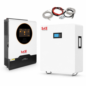 Комплект резервного живлення SKE PH21-6.2K 6200W + SKE SK-5120B LiFePO4 5 кВт·год, Wi-Fi