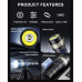 Фонарь YEMAO YM-G931 TG 30W+COB, 1x40700, Power Bank, ЗУ Type-C, zoom