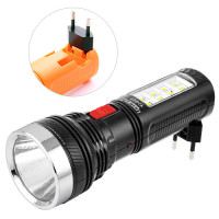 Ліхтар Luxury 227, 1W+8SMD, вбудований акумулятор, ЗУ 220V