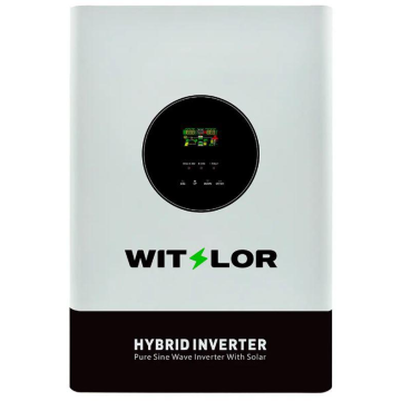 Гібридний інвертор WITSLOR HF11048-B, 1Ф-11kW, 48V, 200-400V, MPPT 90-500VDC, PV 500VDC, 19kg
