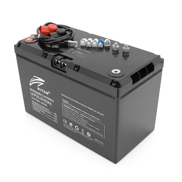 Акумуляторна батарея з bluetooth Ritar LiFePO4 25.6V 50Ah 1280Wh BMS25@8S (330 х 172 х 214 мм), 11kg Q1