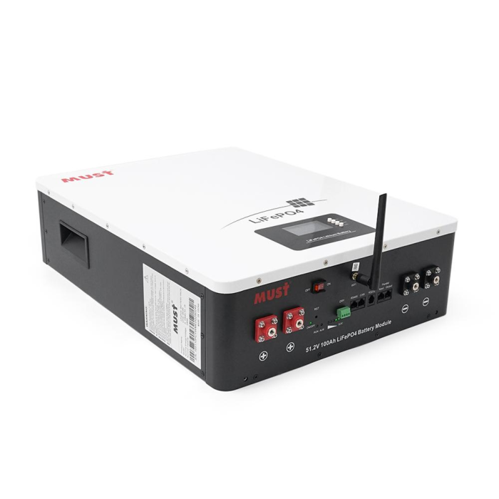 Аккумуляторная батарея Must LiFePO4 LP16-48100 51.2V 100Ah, 5,12kWh, BMS100A@16S, CAN2.0/RS232/RS485, 6000 cycles, 625x442x177,44kg Аккумуляторная батарея Must LiFePO4 LP16-48100 51.2V 100Ah, 5,12kWh, BMS100A@16S, CAN2.0/RS232/RS485, 6000 cycles, 625x442x177,44kg
