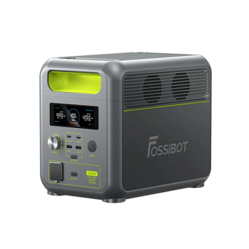 Портативна зарядна станція FOSSiBOT F1200, 1200W/1024Wh LiFePO₄, MPPT 200W max, CarPort-12V-10A, 2xAC230V, 2xUSB-A-18W, 2xUSB-C-100W, Wi-Fi, Wi-Fi,
