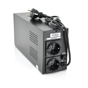 ИБП Ritar  E-RTM500 (300W) ELF-L, LED, AVR, 2st, 2xSCHUKO socket, 1x12V7Ah, metal Case Q4 (310*85*140)