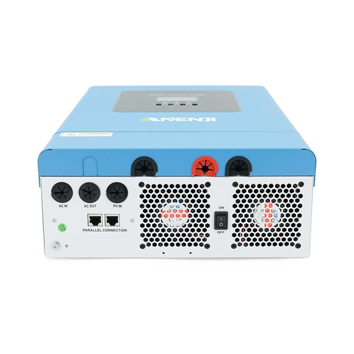 Гибридный инвертор ANENJI ANJ-6200W-48PL-WIFI, 6200W, 48V, charge 80A(max), 170-280V, МРРТ60-500VDC, RS485. RS232, WiFi, 450x300x130mm, 12 kg, Q1 Гибридный инвертор ANENJI ANJ-6200W-48PL-WIFI, 6200W, 48V, charge 80A(max), 170-280V, МРРТ60-500VDC, RS485. RS232, WiFi, 450x300x130mm, 12 kg, Q1