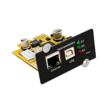 Карта удаленного управления SNMP для ИБП, Lan, RS232, 12V, RC67504(NetmateLitemini)