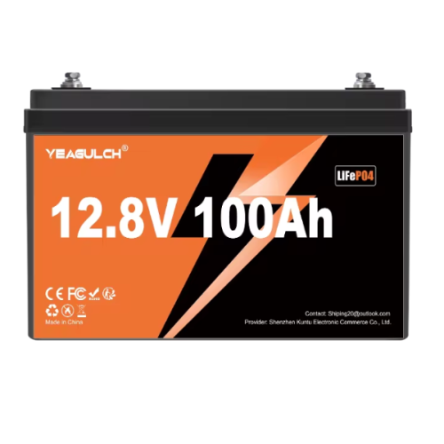Аккумуляторная батарея YEAGULCH LiFePO4 12,8V 100Ah 1280Wh, BMS-100A, ( 325 x 165 x 215) , M8, 10kg Q1