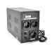 ИБП Ritar E-RTM1000 (600W) ELF-D, LCD, AVR, 3st, 3xSCHUKO socket, 2x12V7Ah, metal Case Q2 (405*195*285) 10 кг (340*120*190)